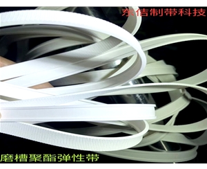 磨槽聚酯弹性带